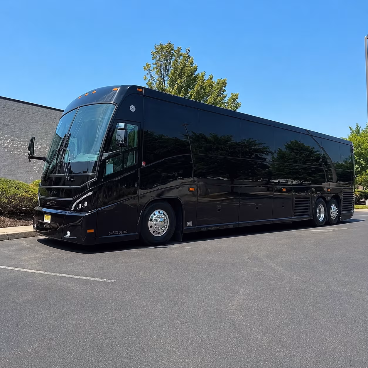 asheville bus rental service area
