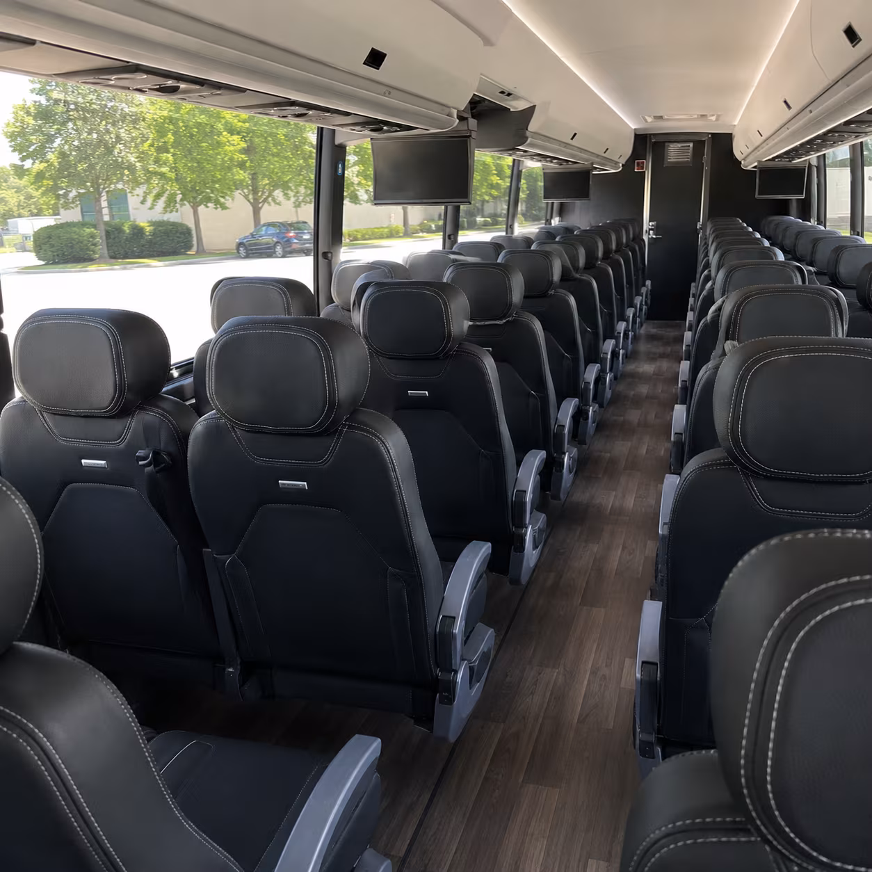 asheville concert transportation onboard seating