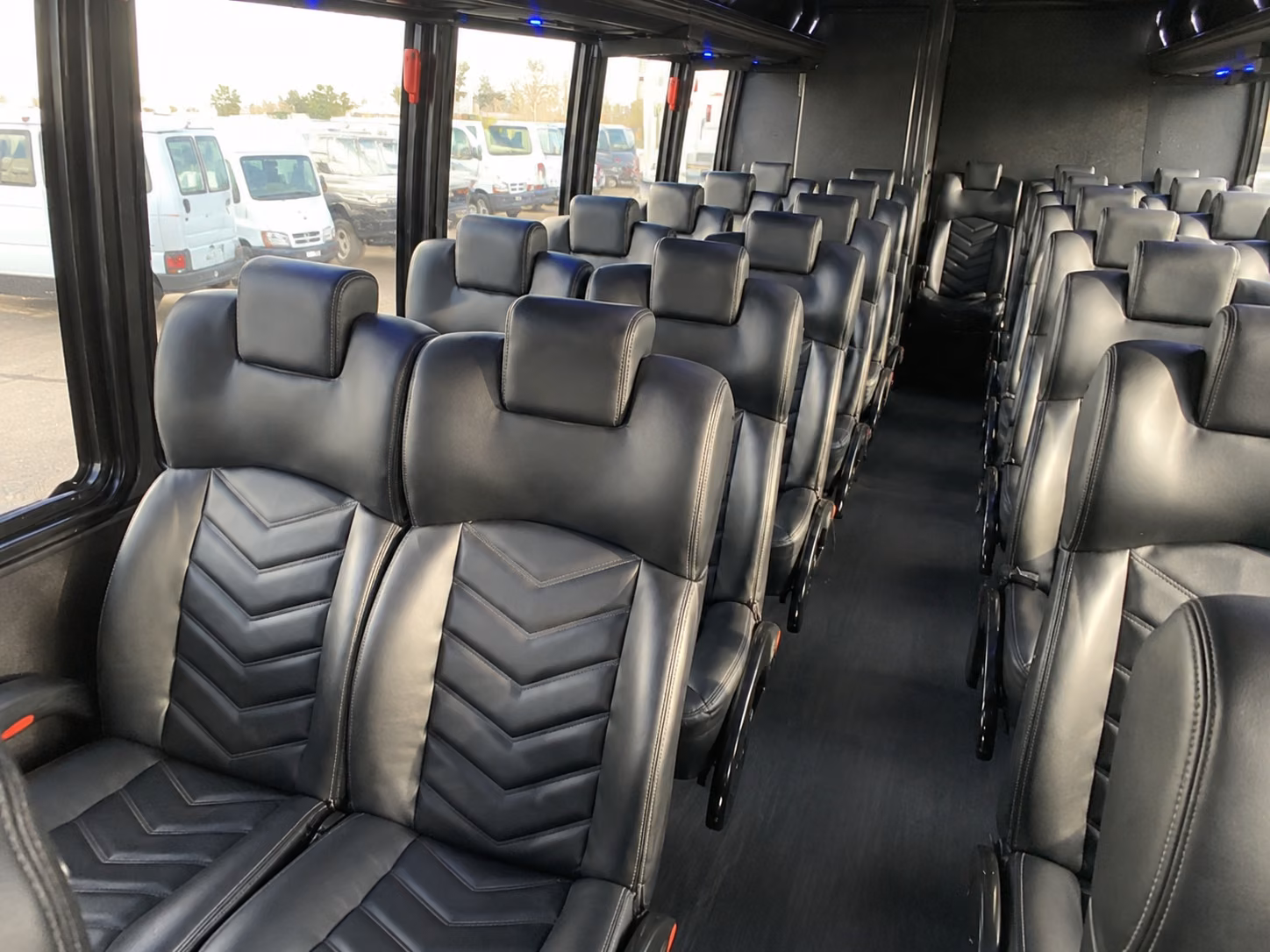 asheville school event transportation onboard seating
